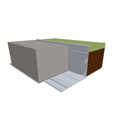 CAD Drawings BIM Models Permaloc Corporation GeoEdge Aluminum Green Build Edging